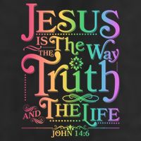 Jesus is the way the Truth and the Life John 14:6 Golf Towel