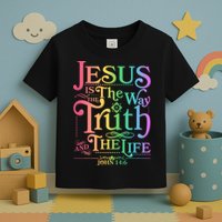 Jesus is the way the Truth and the Life John 14:6 Toddler T-Shirt