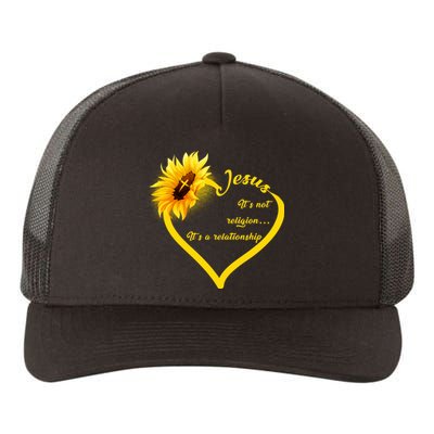 Jesus It's A Relationship Yupoong Adult 5-Panel Trucker Hat