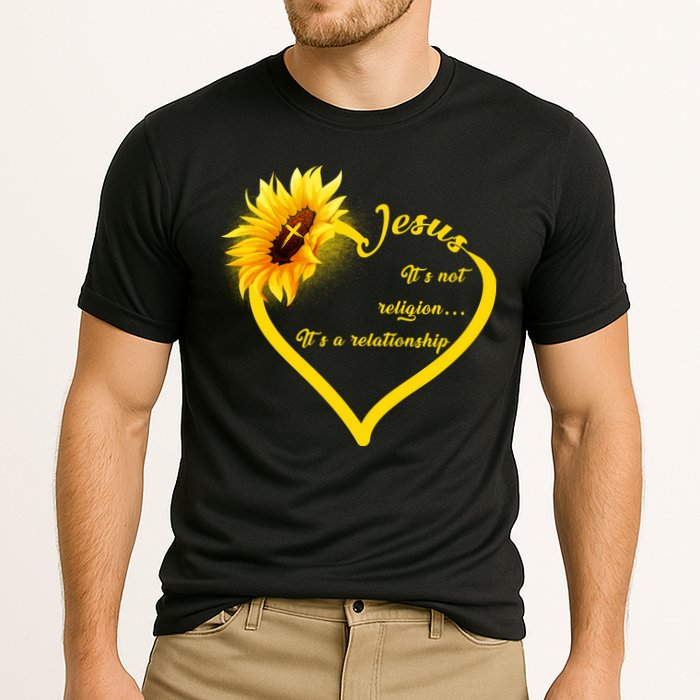 Jesus It's A Relationship Cooling Performance Crew T-Shirt