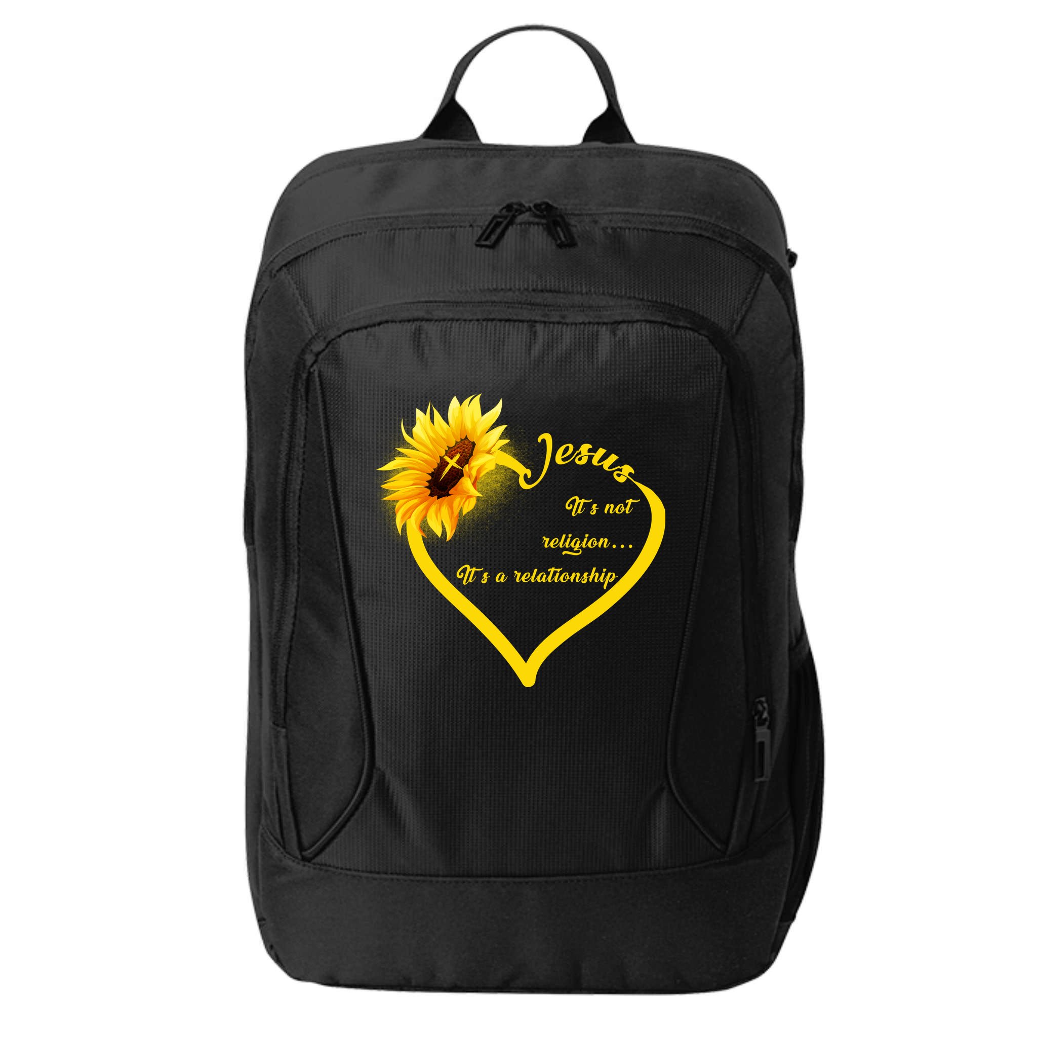 Jesus It's A Relationship City Backpack