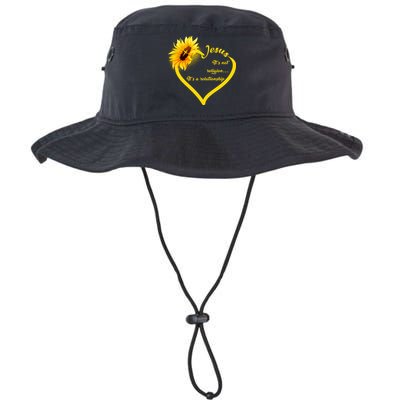 Jesus It's A Relationship Bucket Hat