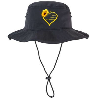 Jesus It's A Relationship Legacy Cool Fit Booney Bucket Hat