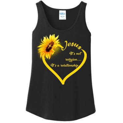 Jesus It's A Relationship Ladies Essential Tank