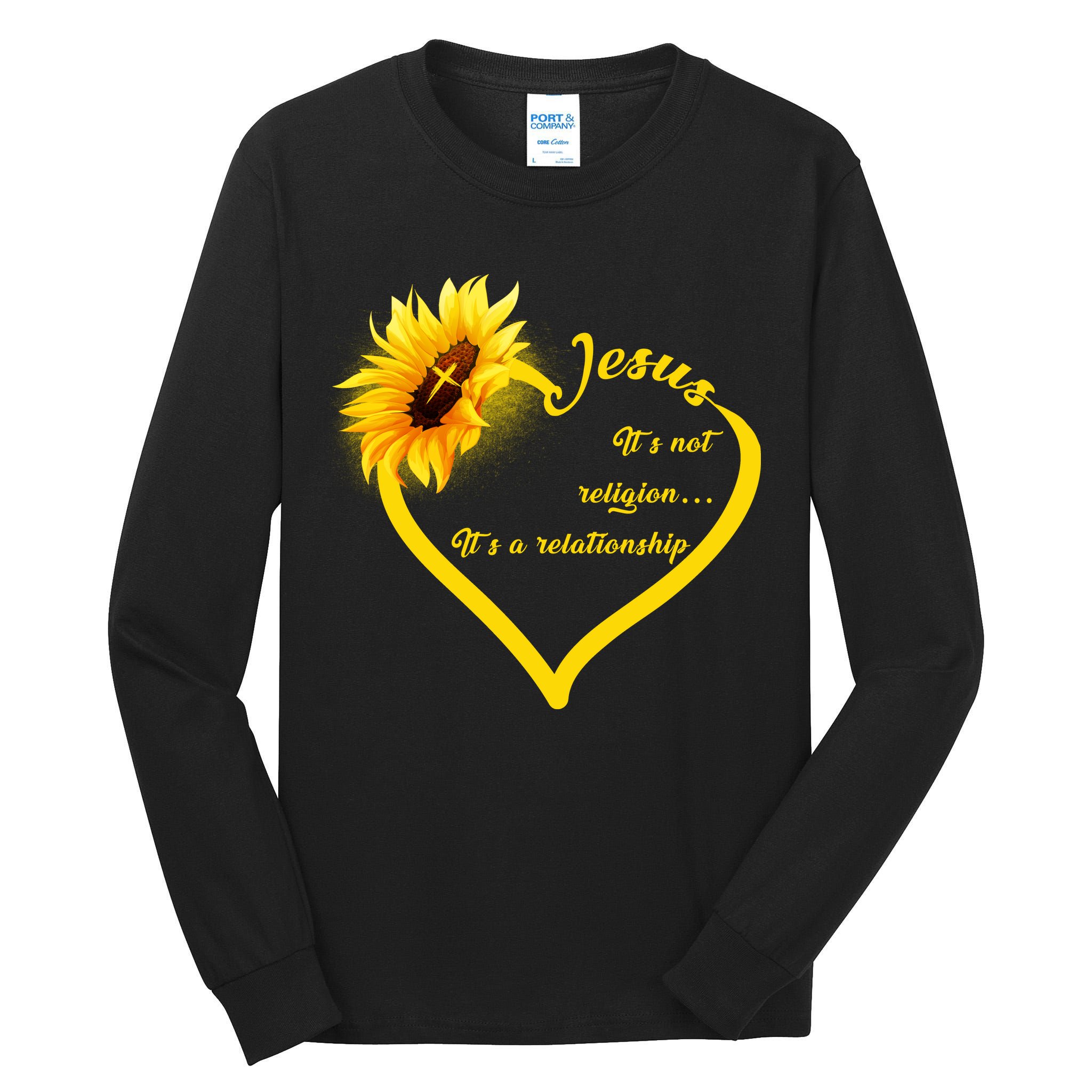 Jesus It's A Relationship Tall Long Sleeve T-Shirt