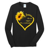 Jesus It's A Relationship Tall Long Sleeve T-Shirt