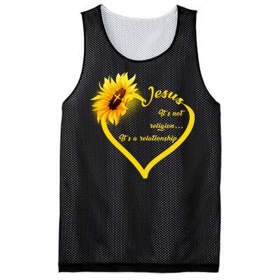 Jesus It's A Relationship Mesh Reversible Basketball Jersey Tank