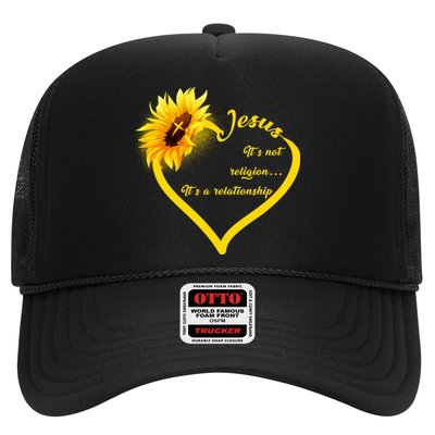Jesus It's A Relationship Trucker Hat