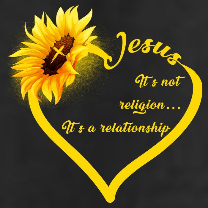 Jesus It's A Relationship Golf Towel