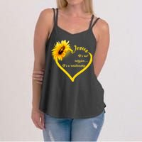 Jesus It's A Relationship Women's Strappy Tank