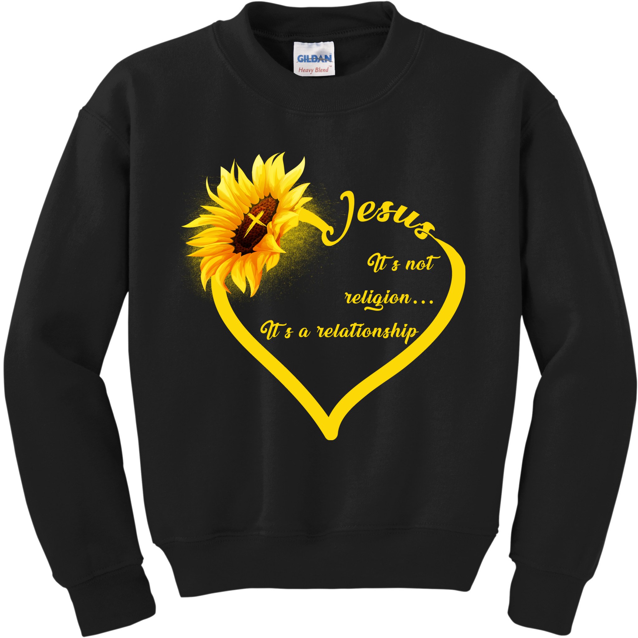Jesus It's A Relationship Kids Sweatshirt
