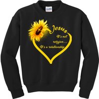 Jesus It's A Relationship Kids Sweatshirt