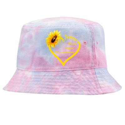 Jesus It's A Relationship Tie-Dyed Bucket Hat