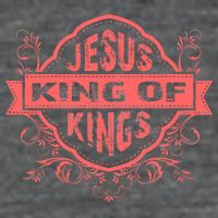 Jesus King of Kings Women's V-Neck T-Shirt