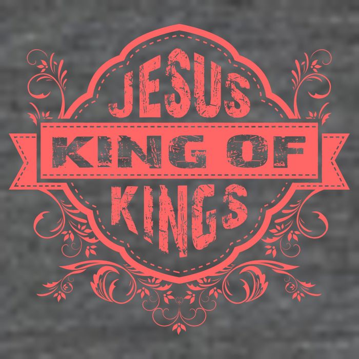 Jesus King of Kings Women's V-Neck T-Shirt