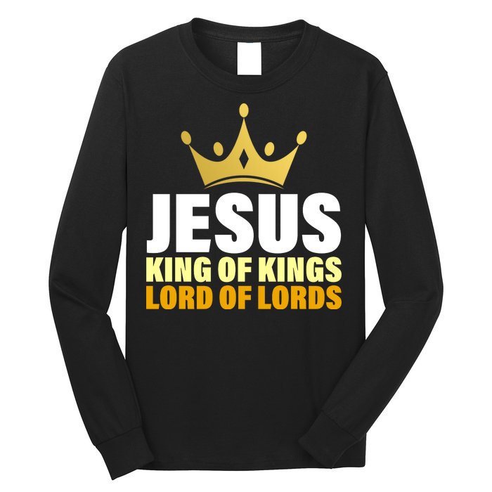 Jesus King Of Kings Lords Of Lords Long Sleeve Shirt