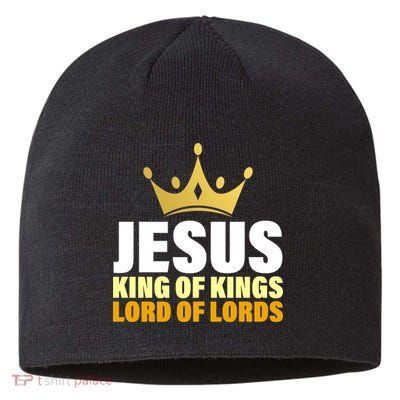 Jesus King Of Kings Lords Of Lords Sustainable Beanie