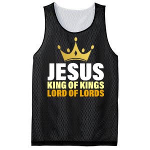 Jesus King Of Kings Lords Of Lords Mesh Reversible Basketball Jersey Tank