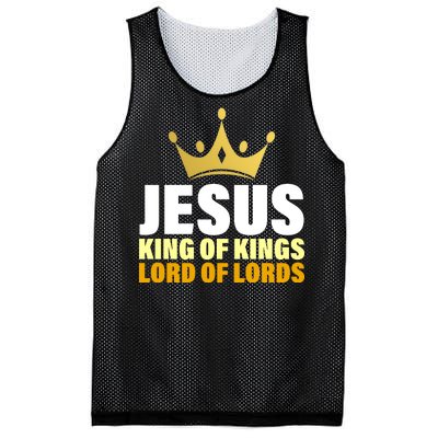 Jesus King Of Kings Lords Of Lords Mesh Reversible Basketball Jersey Tank