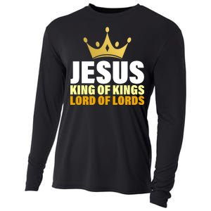 Jesus King Of Kings Lords Of Lords Cooling Performance Long Sleeve Crew