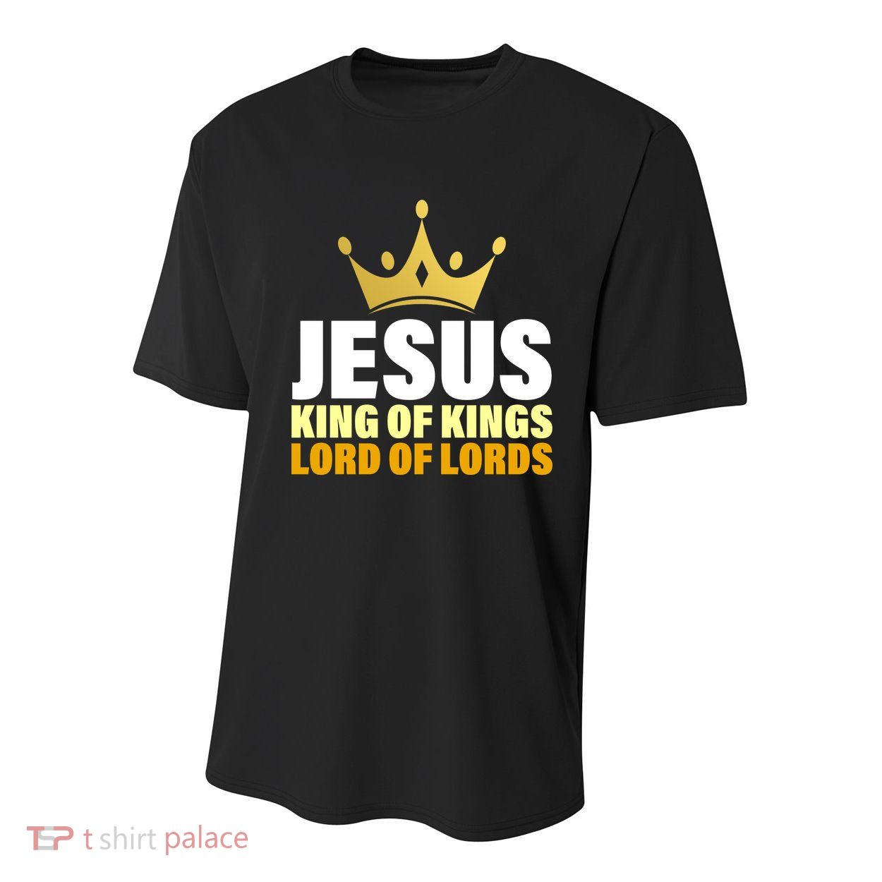 Jesus King Of Kings Lords Of Lords Youth Performance Sprint T-Shirt
