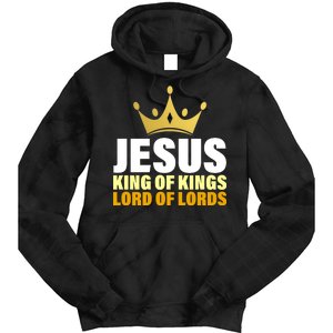 Jesus King Of Kings Lords Of Lords Tie Dye Hoodie