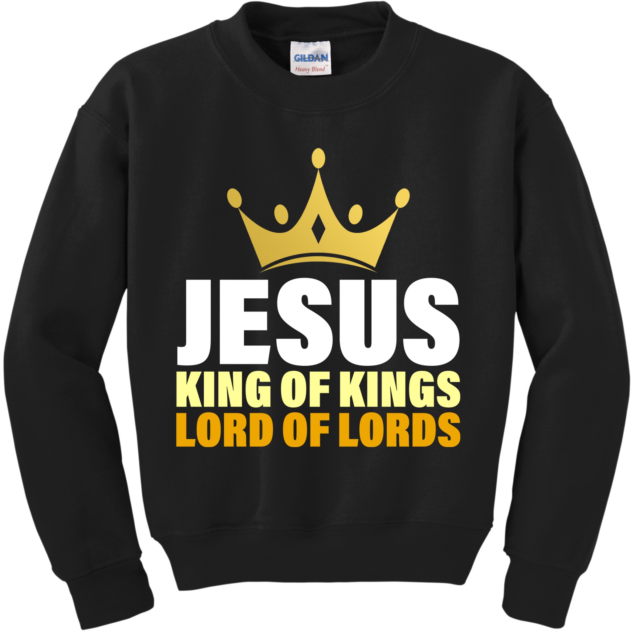 Jesus King Of Kings Lords Of Lords Kids Sweatshirt