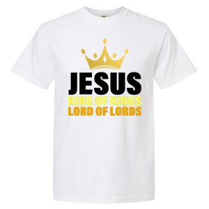 Jesus King Of Kings Lords Of Lords Garment-Dyed Heavyweight T-Shirt