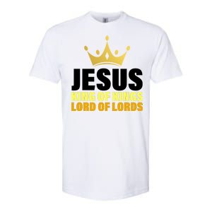 Jesus King Of Kings Lords Of Lords Softstyle CVC T-Shirt