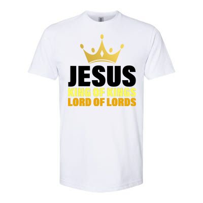 Jesus King Of Kings Lords Of Lords Softstyle CVC T-Shirt