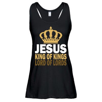 Jesus Lord Of Lords King Of Kings Ladies Essential Flowy Tank