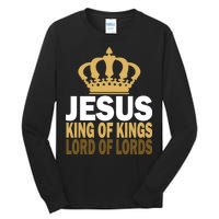 Jesus Lord Of Lords King Of Kings Tall Long Sleeve T-Shirt