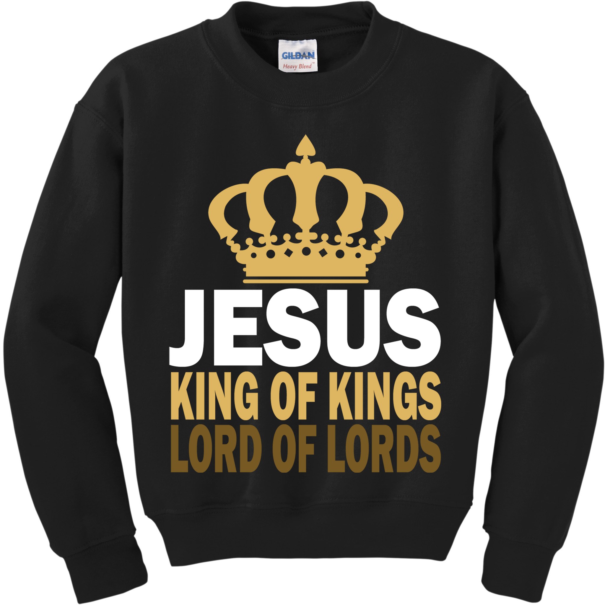 Jesus Lord Of Lords King Of Kings Kids Sweatshirt