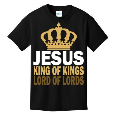 Jesus Lord Of Lords King Of Kings Kids T-Shirt