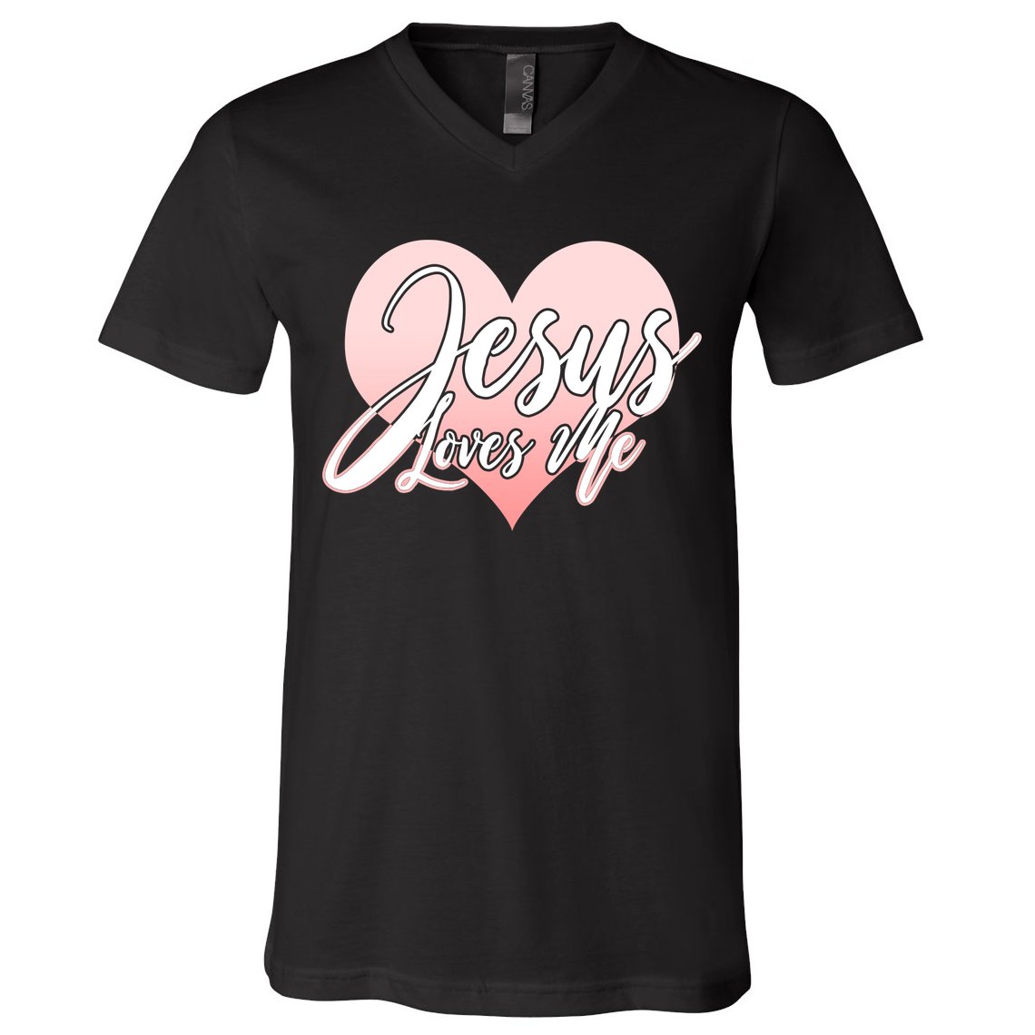 Jesus Love Me V-Neck T-Shirt