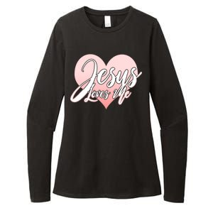 Jesus Love Me Womens CVC Long Sleeve Shirt