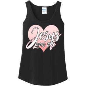 Jesus Love Me Ladies Essential Tank