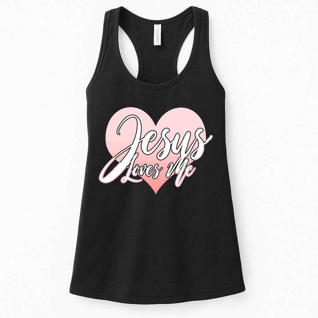 Jesus Love Me Womens Tank Top