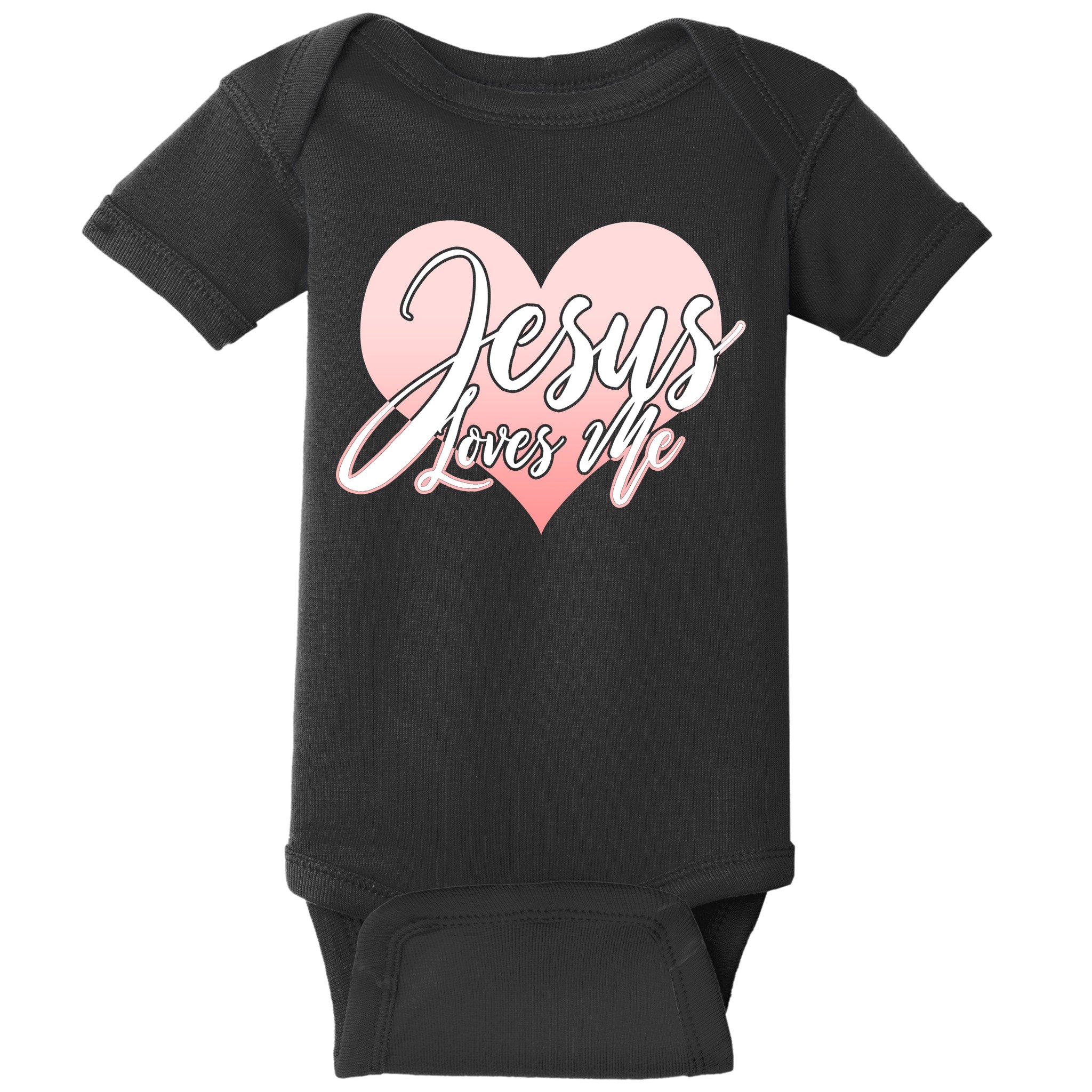 Jesus Love Me Baby Bodysuit