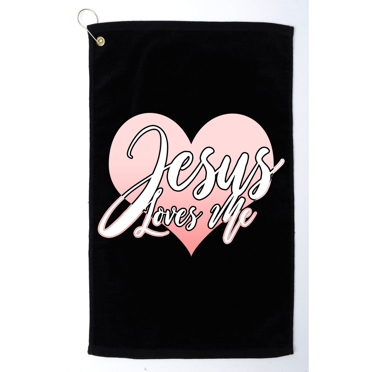 Jesus Love Me Golf Towel