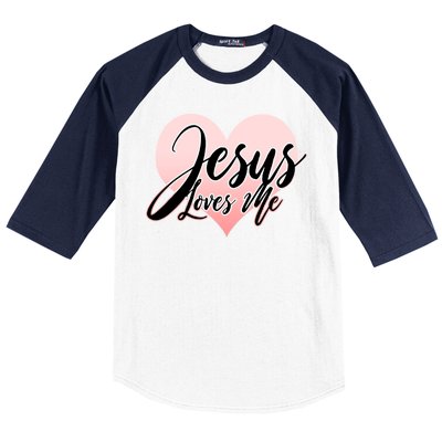 Jesus Love Me Baseball Sleeve Shirt