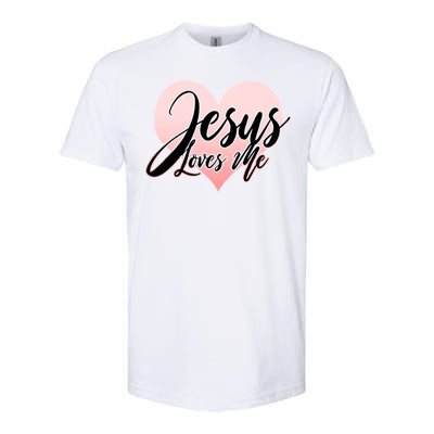 Jesus Love Me Softstyle® CVC T-Shirt