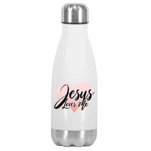 Jesus Love Me Stainless Steel Insulated Water Bottle