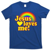 Jesus Loves Me Cool Rainbow T-Shirt