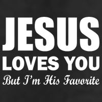 Jesus Loves You But I'm His Favorite Adult Drive Performance Visor