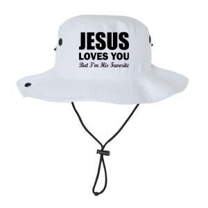 Jesus Loves You But I'm His Favorite Legacy Cool Fit Booney Bucket Hat