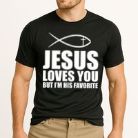 Jesus Loves You Funny Christain Cooling Performance Crew T-Shirt