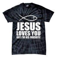 Jesus Loves You Funny Christain Tie-Dye T-Shirt