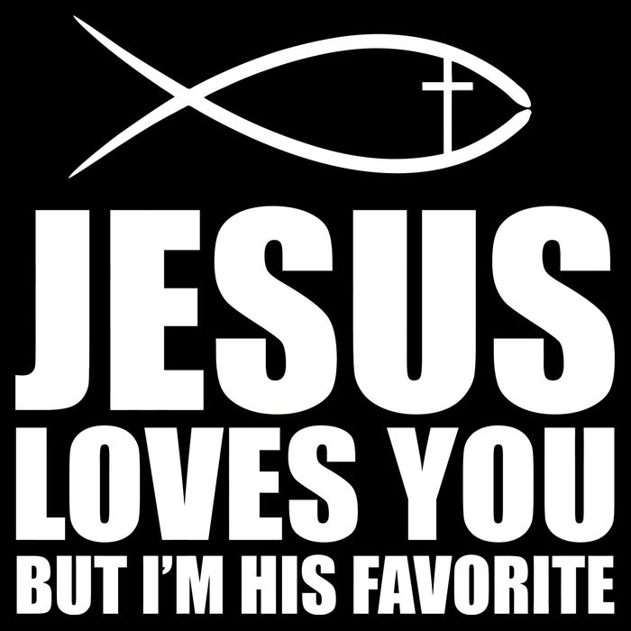 Jesus Loves You Funny Christain Tie-Dye T-Shirt