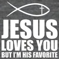 Jesus Loves You Funny Christain 7 Panel Mesh Trucker Snapback Hat